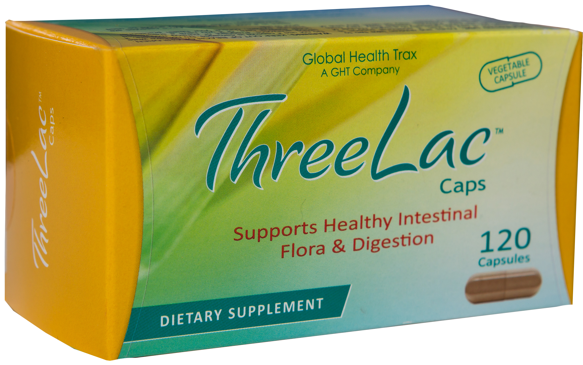 Threelac probiotic caps box