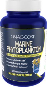 UMAC Marine Phytoplankton capsules bottle