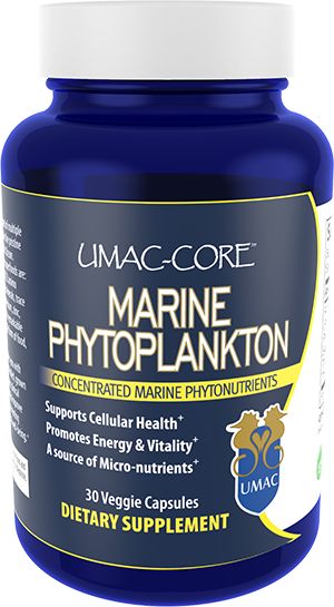 UMAC Marine Phytoplankton capsules bottle