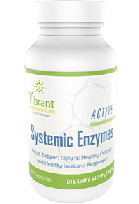 Active Systemic Enzymes bottle, smaller