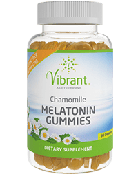 Melatonin Gummies bottle, 200px wide