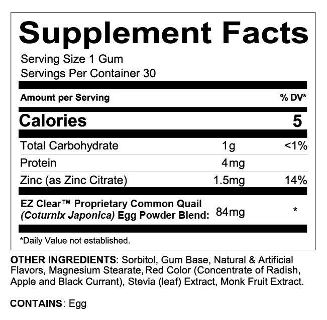 Nutritional Facts
